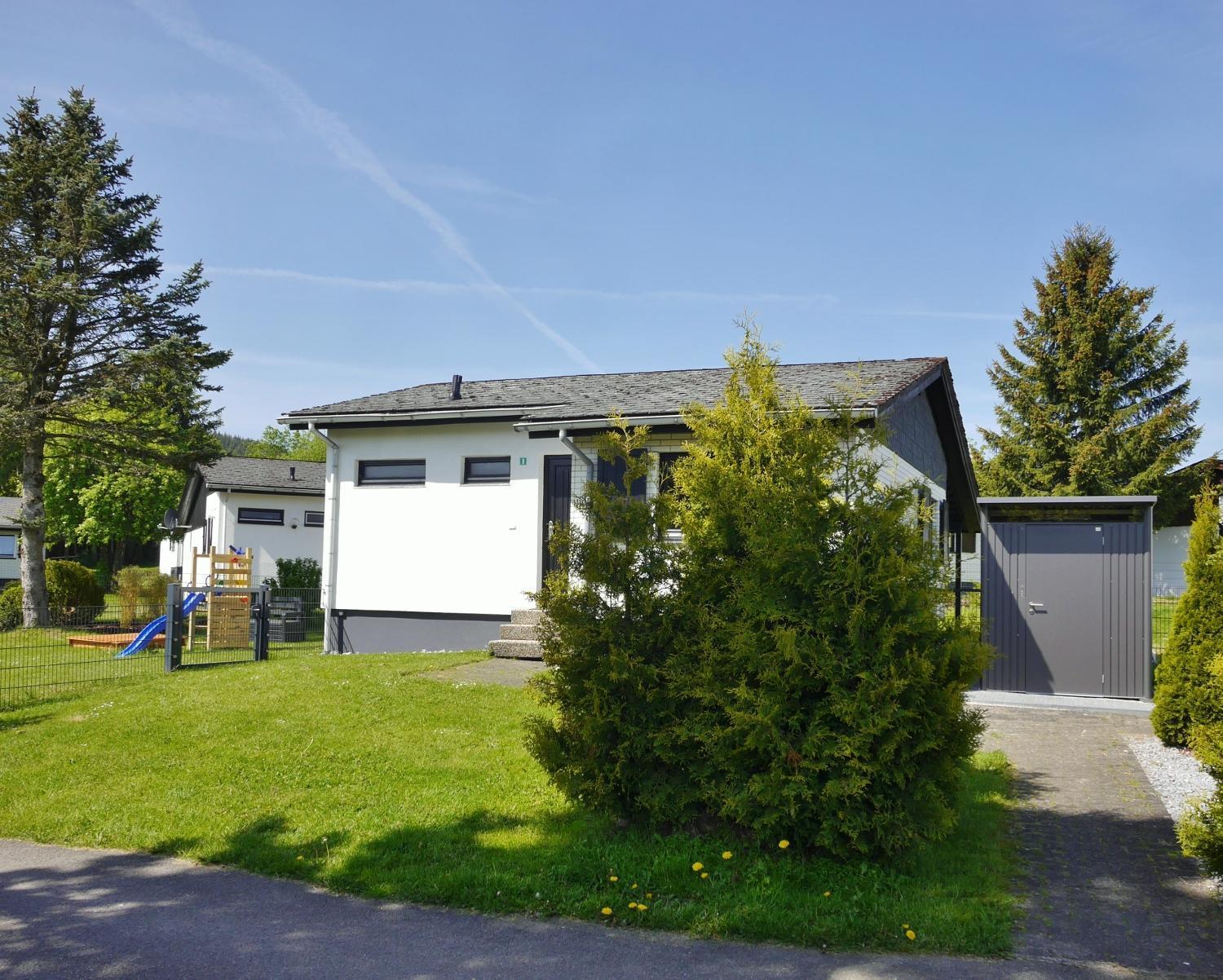 Ferienhaus Diemelquelle - Mit Eingezaeuntem Garten Willingen  Luaran gambar