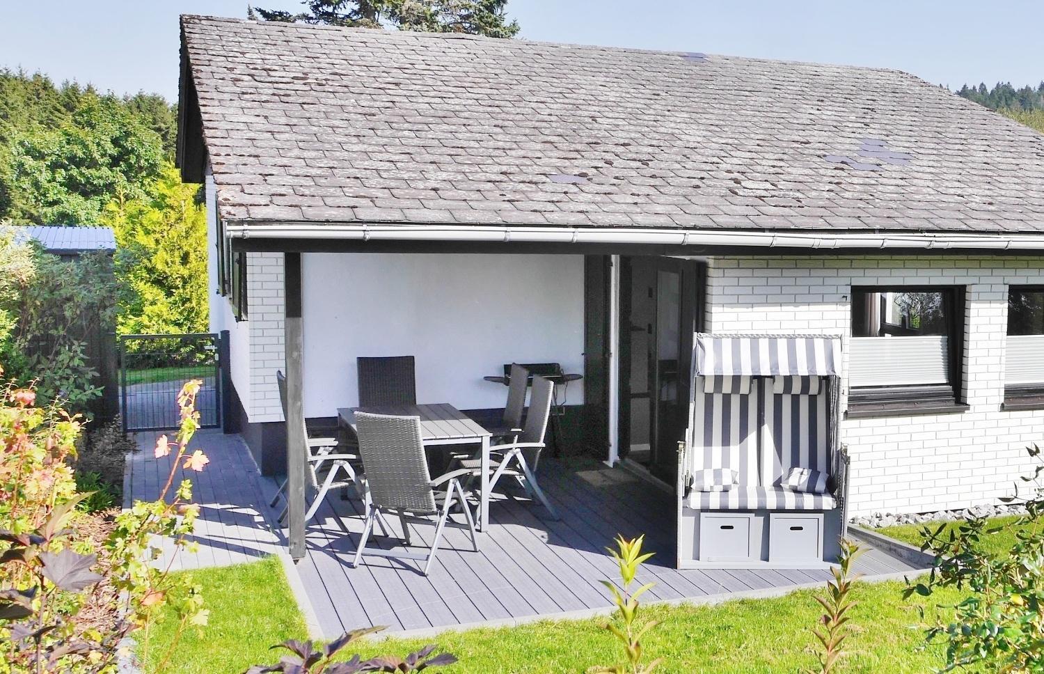 Ferienhaus Diemelquelle - Mit Eingezaeuntem Garten Willingen  Luaran gambar
